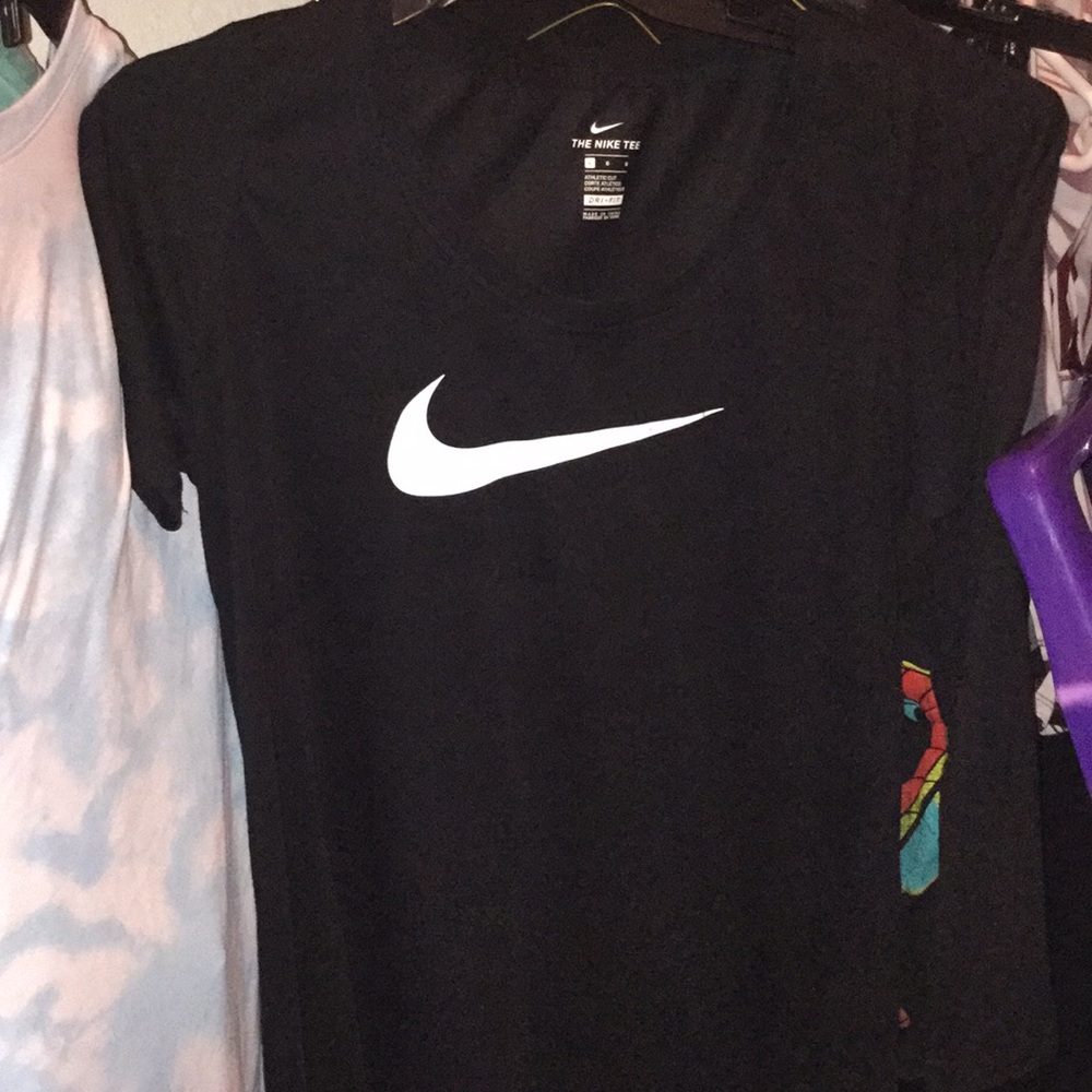 Black and White Nike Women Shirt
